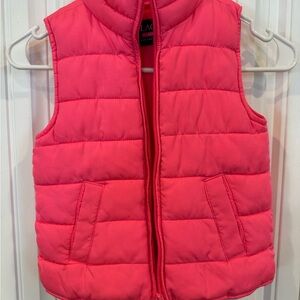 Place Bright Pink Fleece-Lined Vest
